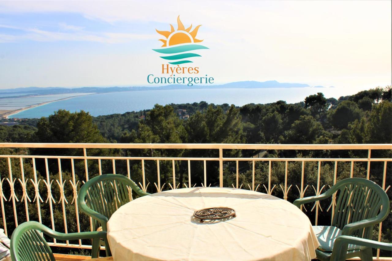 T3 Standing-Splendide Vue Mer - Piscine Parking By Hc Apartment Hyeres Exterior photo