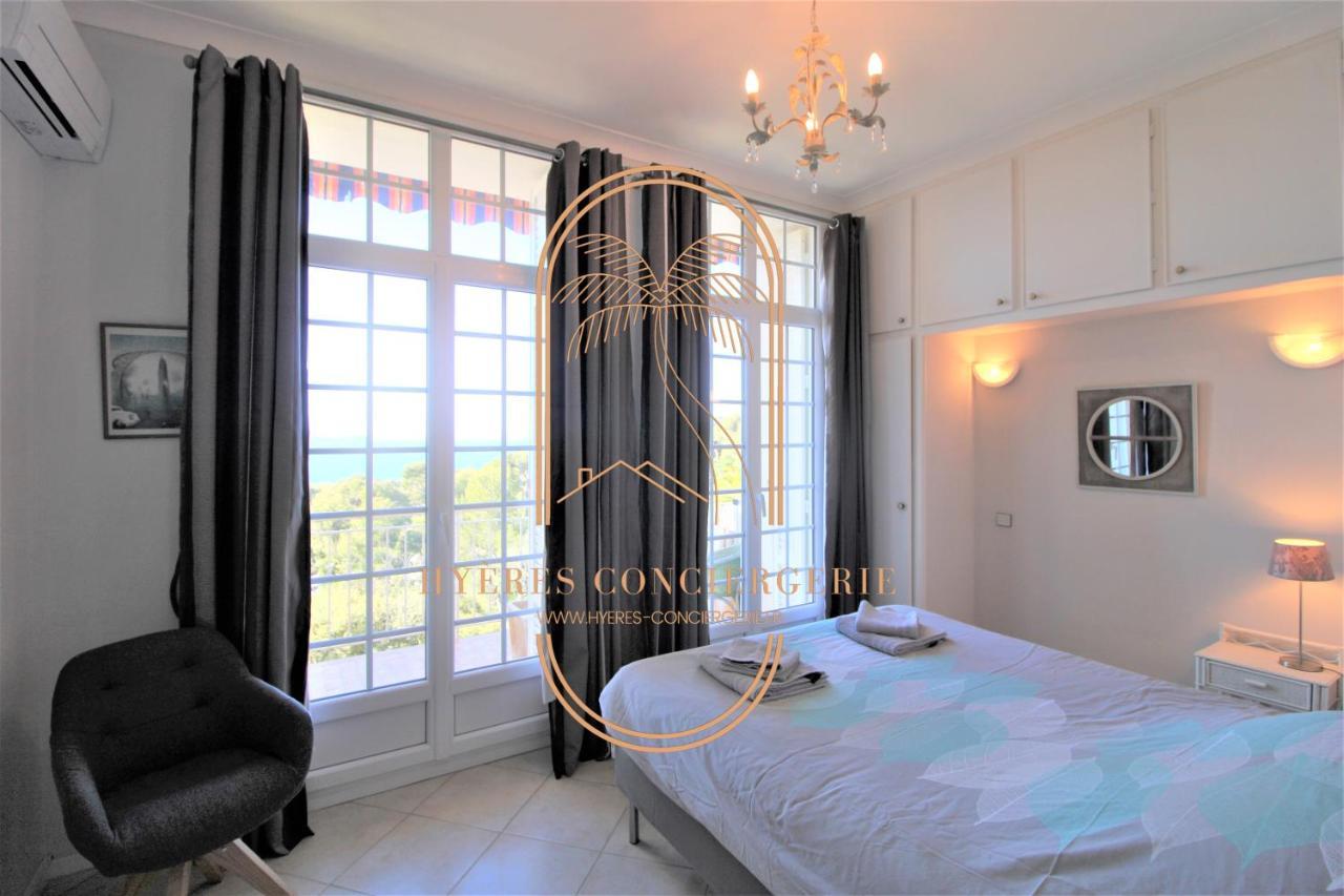 T3 Standing-Splendide Vue Mer - Piscine Parking By Hc Apartment Hyeres Exterior photo